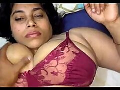 indian chubby aunty pokes close to alms-man